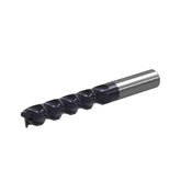 Versatile Solid Carbide End Mills •  WCE4 • Series W411 • Chamfered • 4 Flute • Long Length • Cylindrical Shank • Metric - Big-tools Industrial Supply Tools for Metal Cutting